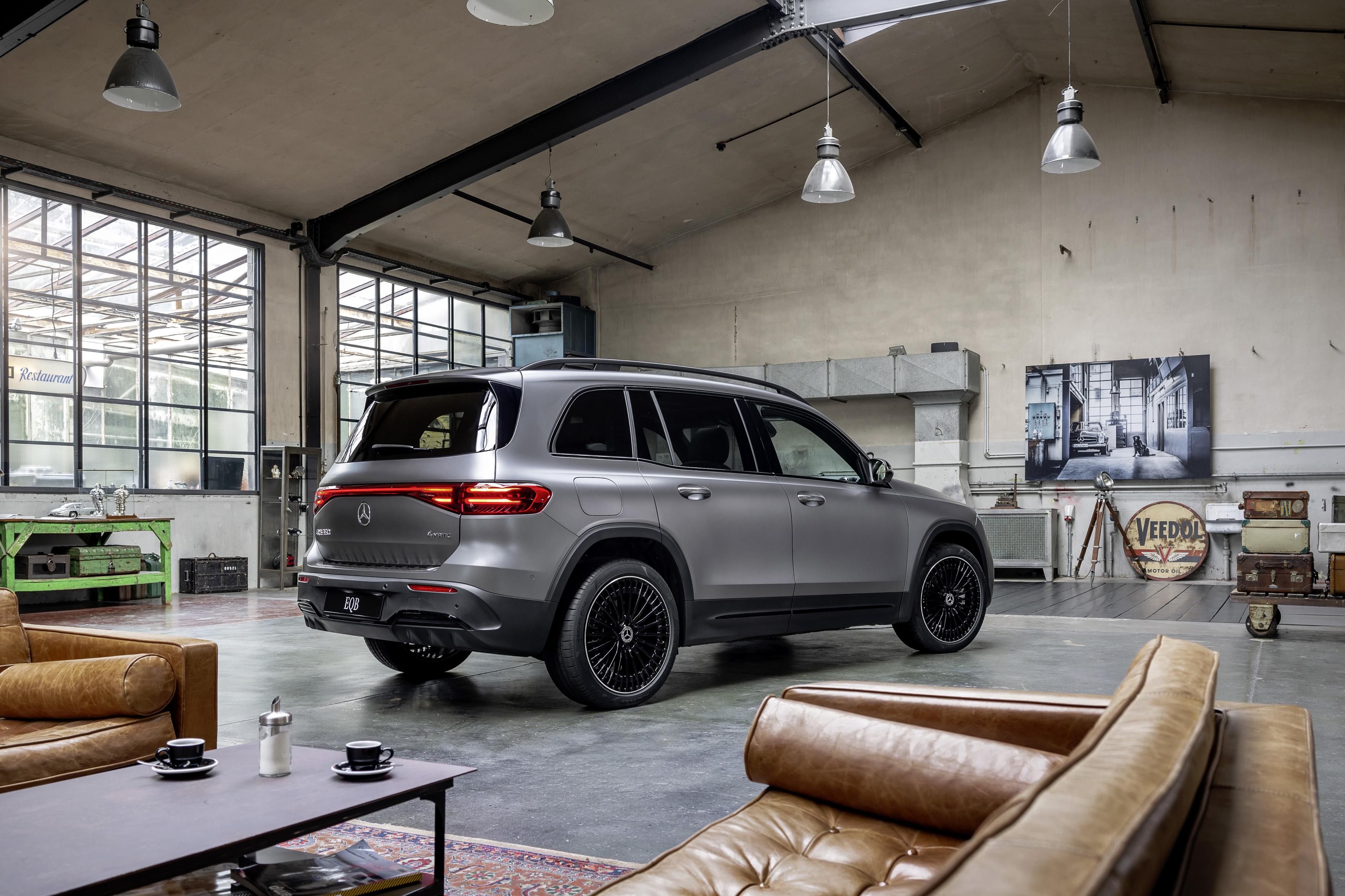 MercedesBenz kompakta elsuvar uppdateras.