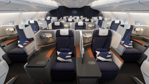 Yeni Business Class ile ilk A380 havalandı