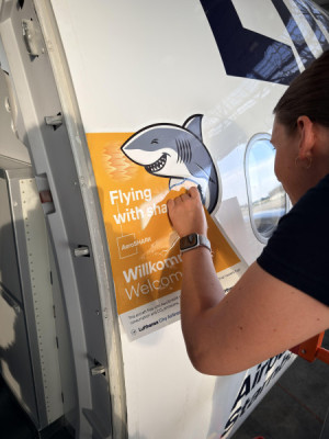 "Haifischhaut" ile daha sürdürülebilir uçmak: Lufthansa Grubu, bir sonraki AeroSHARK neslini test ediyor