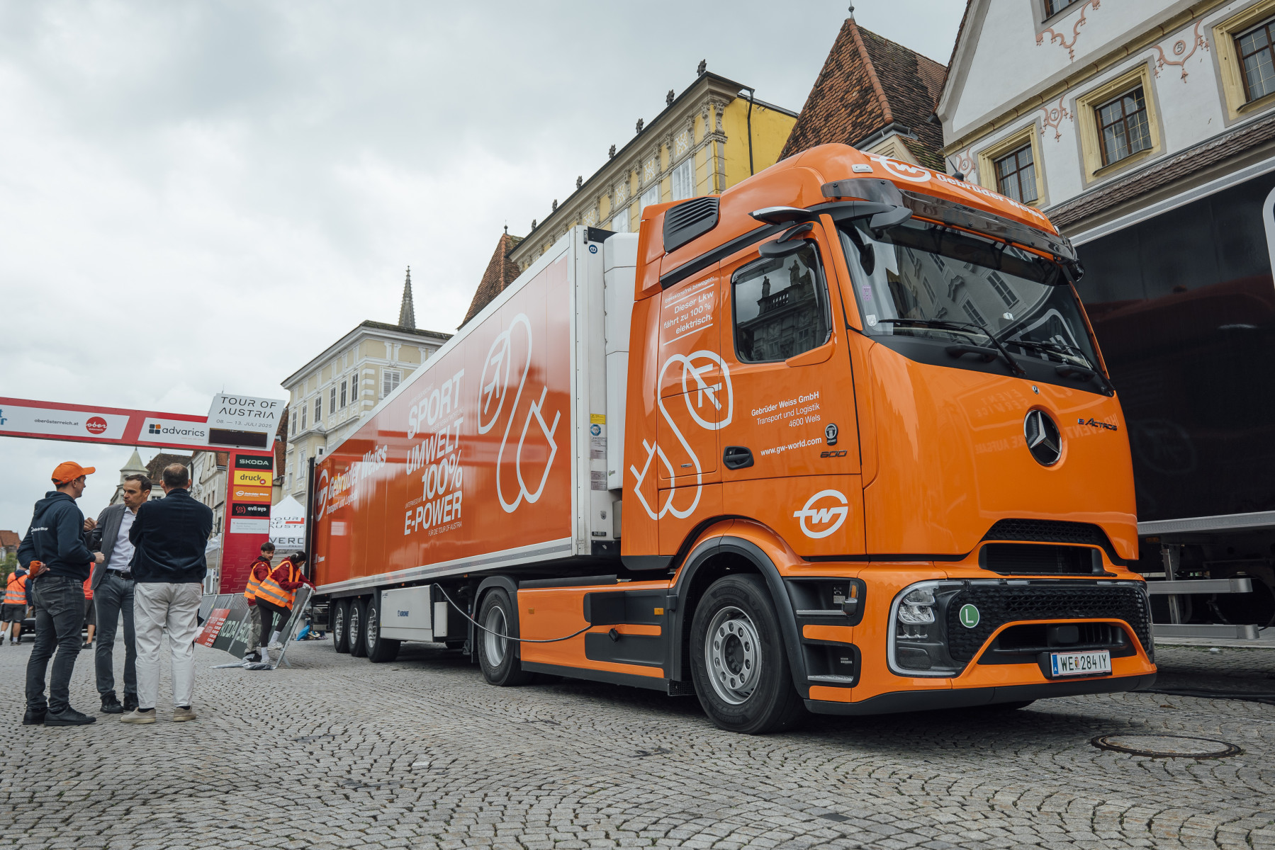 Gebr&uuml;der Weiss E-Lkw