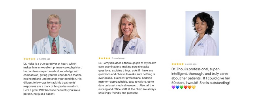 Dr reviews