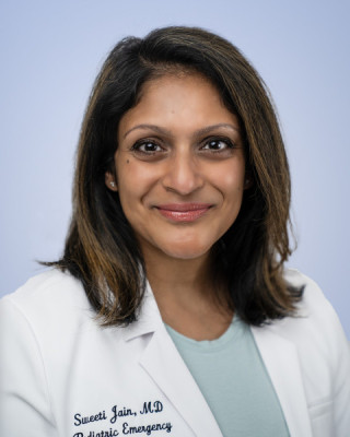 Dr. Sweeti Bhakta Jain is the medical director of the pediatric emergency department at Spence and Becky Wilson Baptist Children's Hospital.