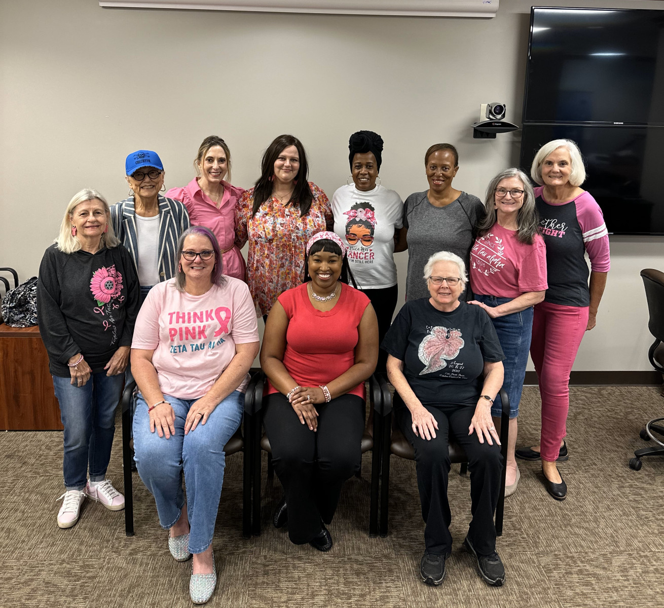 Women from the Baptist support group