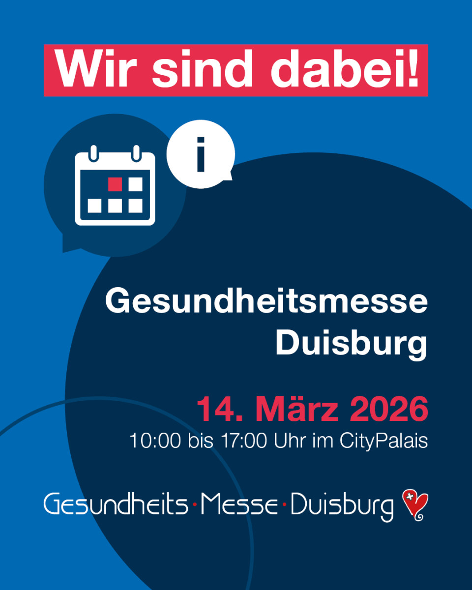 Gesundheitsmesse Duisburg: Sana Kliniken Duisburg und das Evangelische Krankenhaus BETHESDA sind dabei