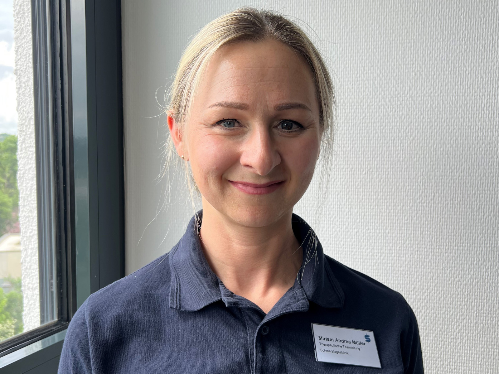 Miriam  Andrea M&uuml;ller, Trainingstherapieleiterin der Coburger Tagesklinik