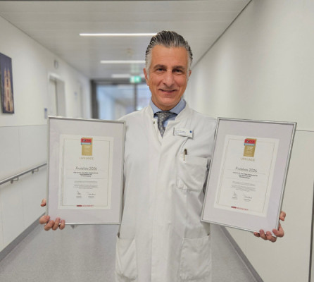 Prof. Elias Polykandriotis Fokus Urkunde