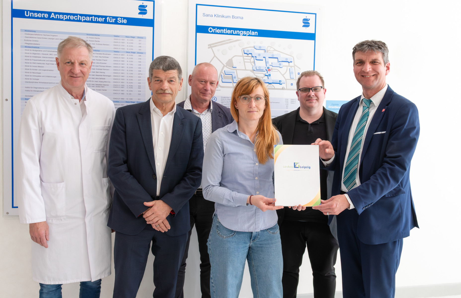 &Uuml;bergabe F&ouml;rdermittelbescheid Projekt SLINA