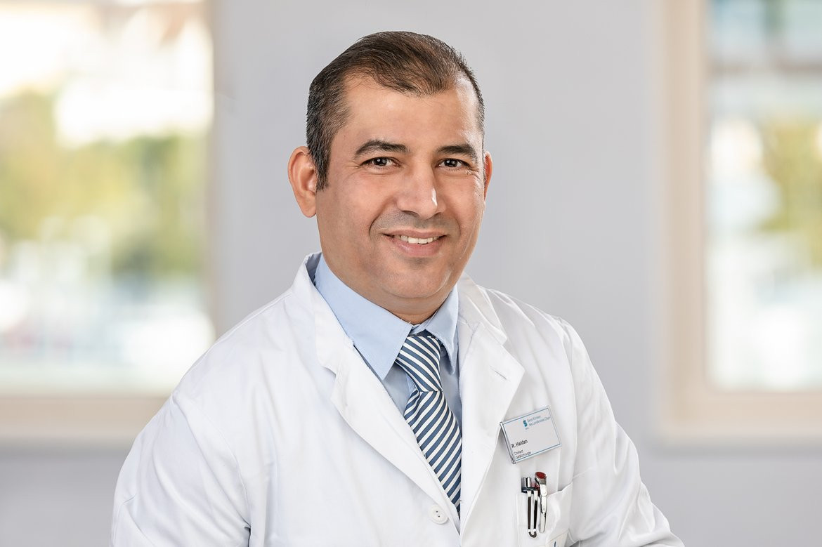 Rayadh Haidan, Facharzt der Sana Kliniken des Landkreises Cham