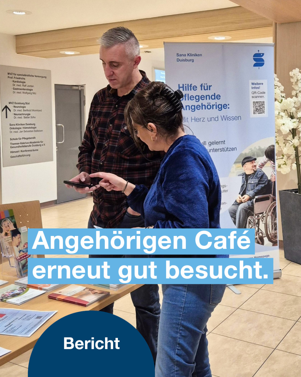 Sana Kliniken Duisburg: Angeh&ouml;rigen Caf&eacute; Januar 2026