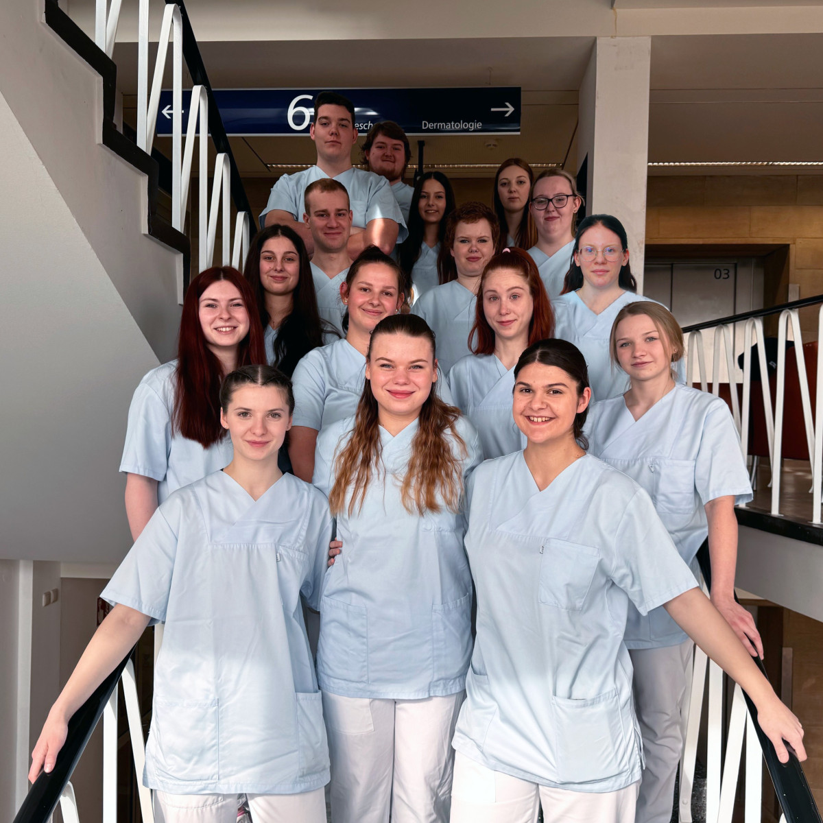 Schüler übernehmen eine komplette Station