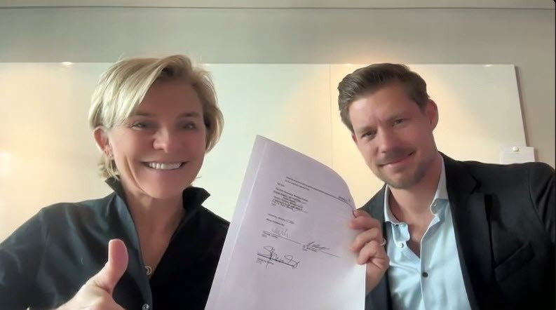 Unterzeichnung Memorandum of Understanding Ichilov/Sana