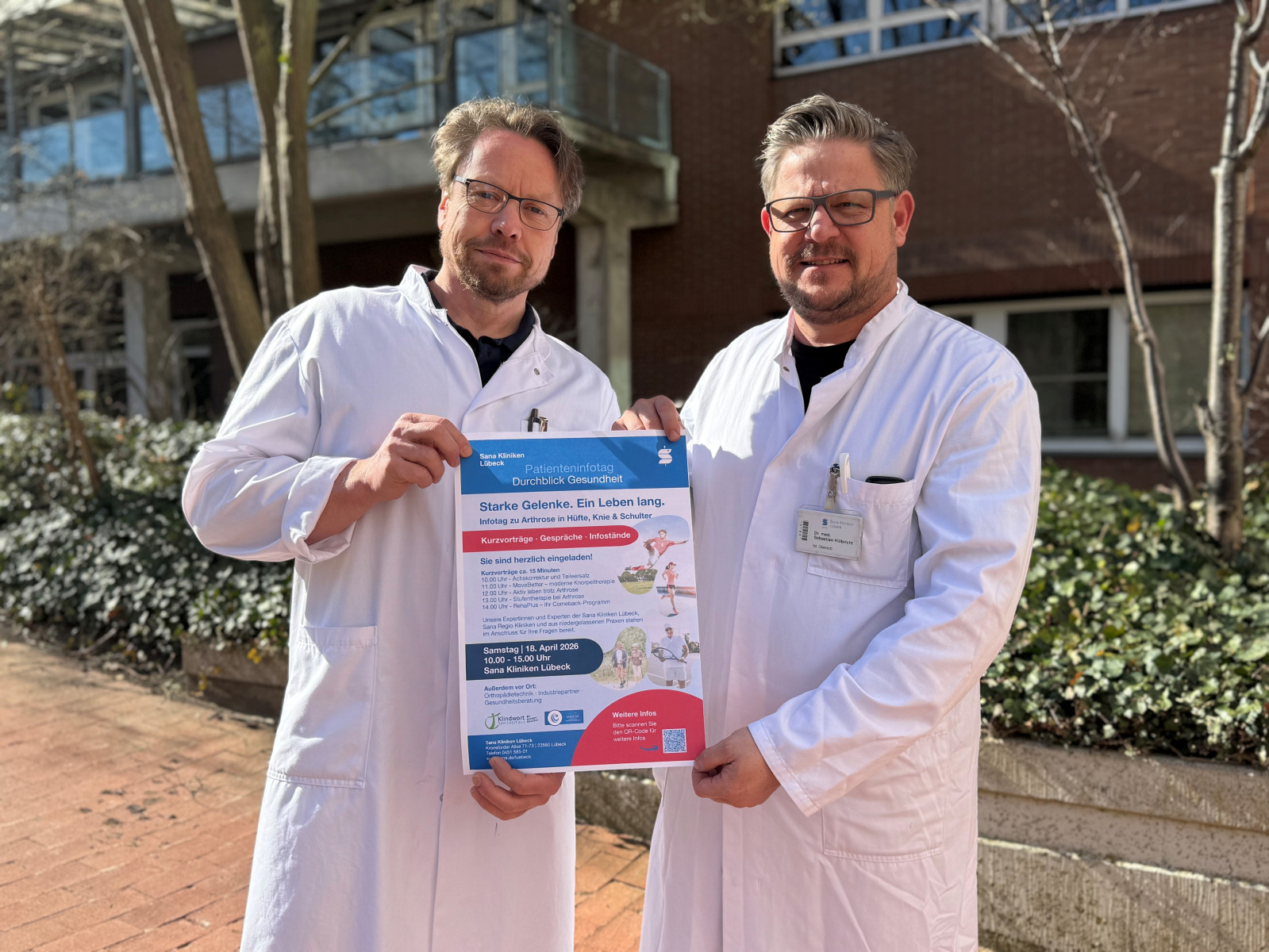 Dr. Renken & Dr. Hillbricht laden zum Infotag Arthrose ein