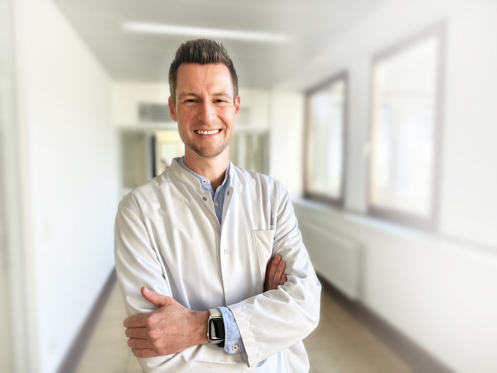 Dr. Daniel Reidick, Chefarzt f&uuml;r die Klinik An&auml;sthesie, Intensivmedizin, Schmerztherapie und Notfallmedizin in den Sana Kliniken Duisburg