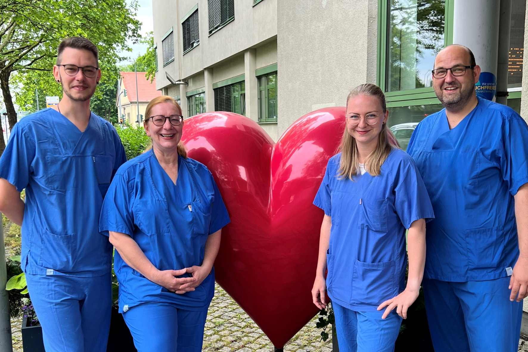 Team Zentrale Praxisleitung Herzzentrum Dresden