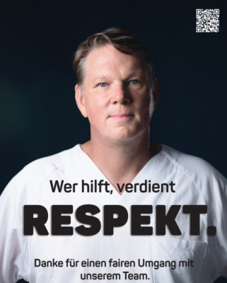 Wer hilft verdient Respekt_Kampagnen-Motiv 1