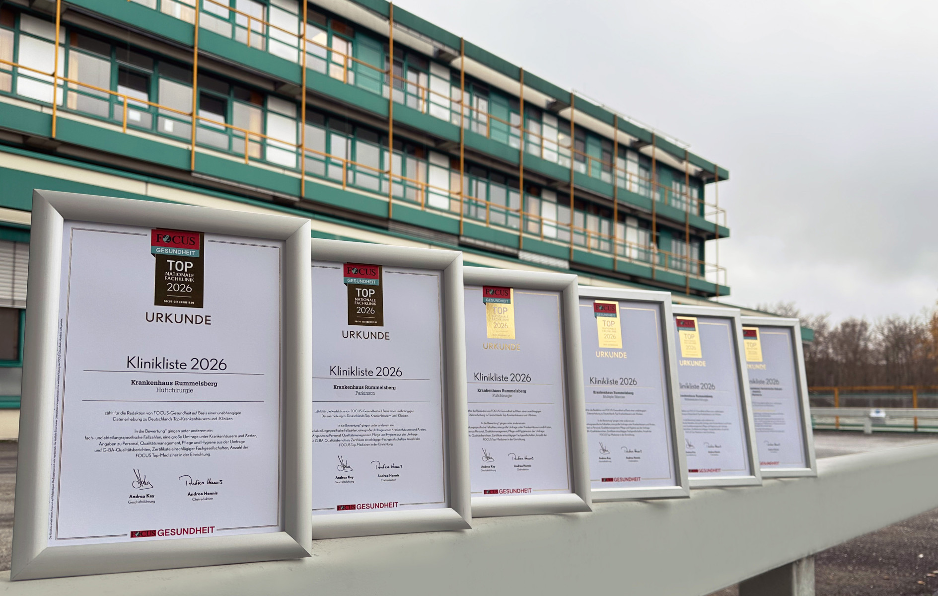Focus-Klinikliste 2026