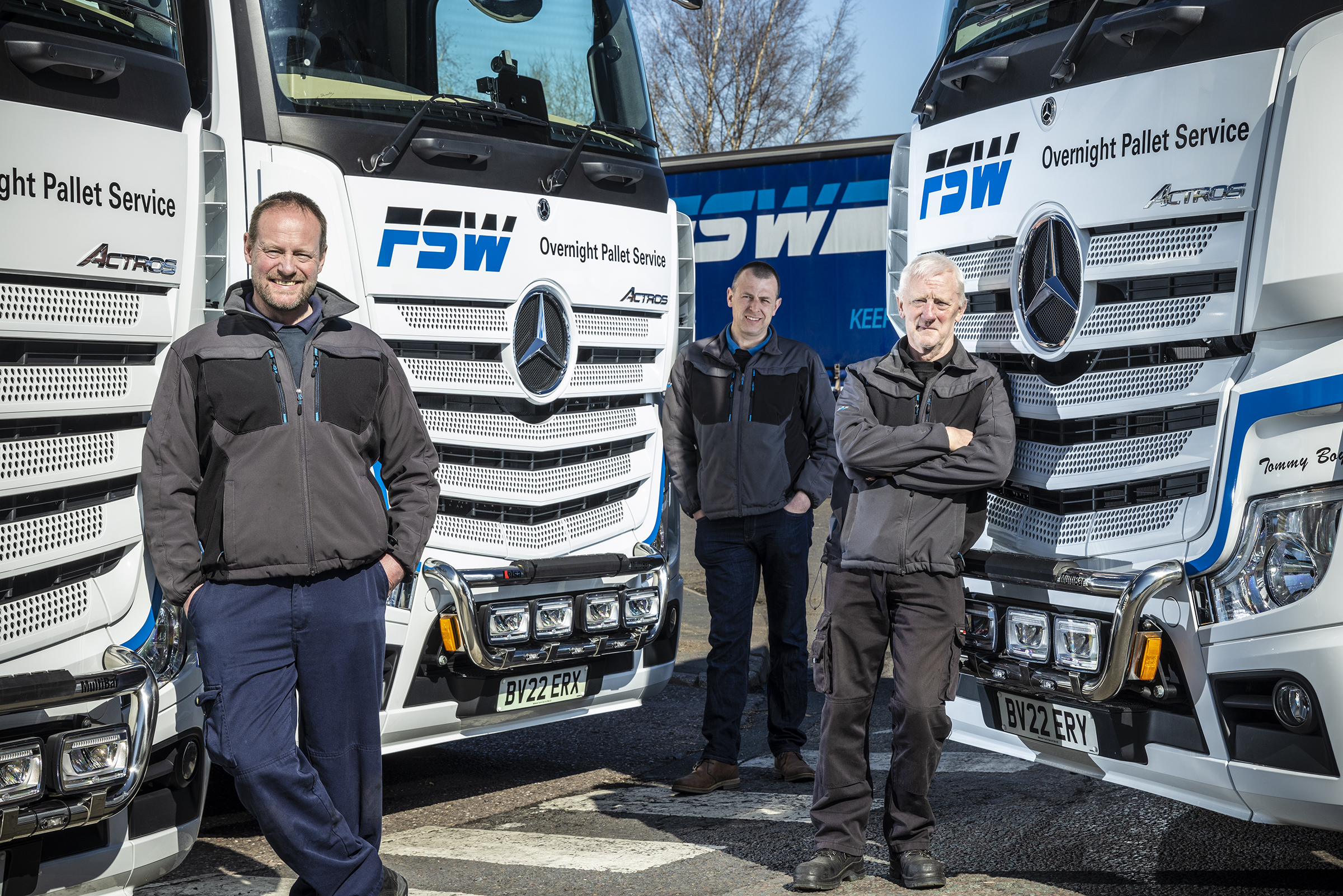 FSW recalls a century-long heritage with three new Actros from Midlands ...
