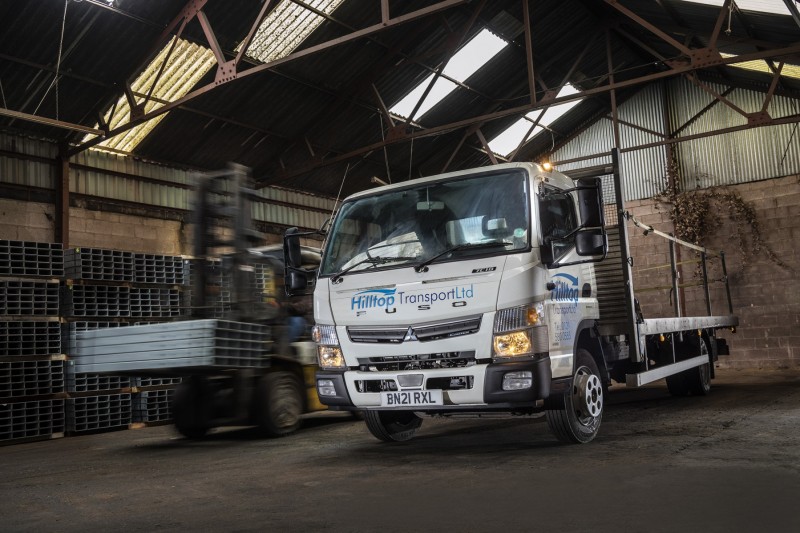 Hilltop Transport moves on up with another FUSO Canter from Midlands