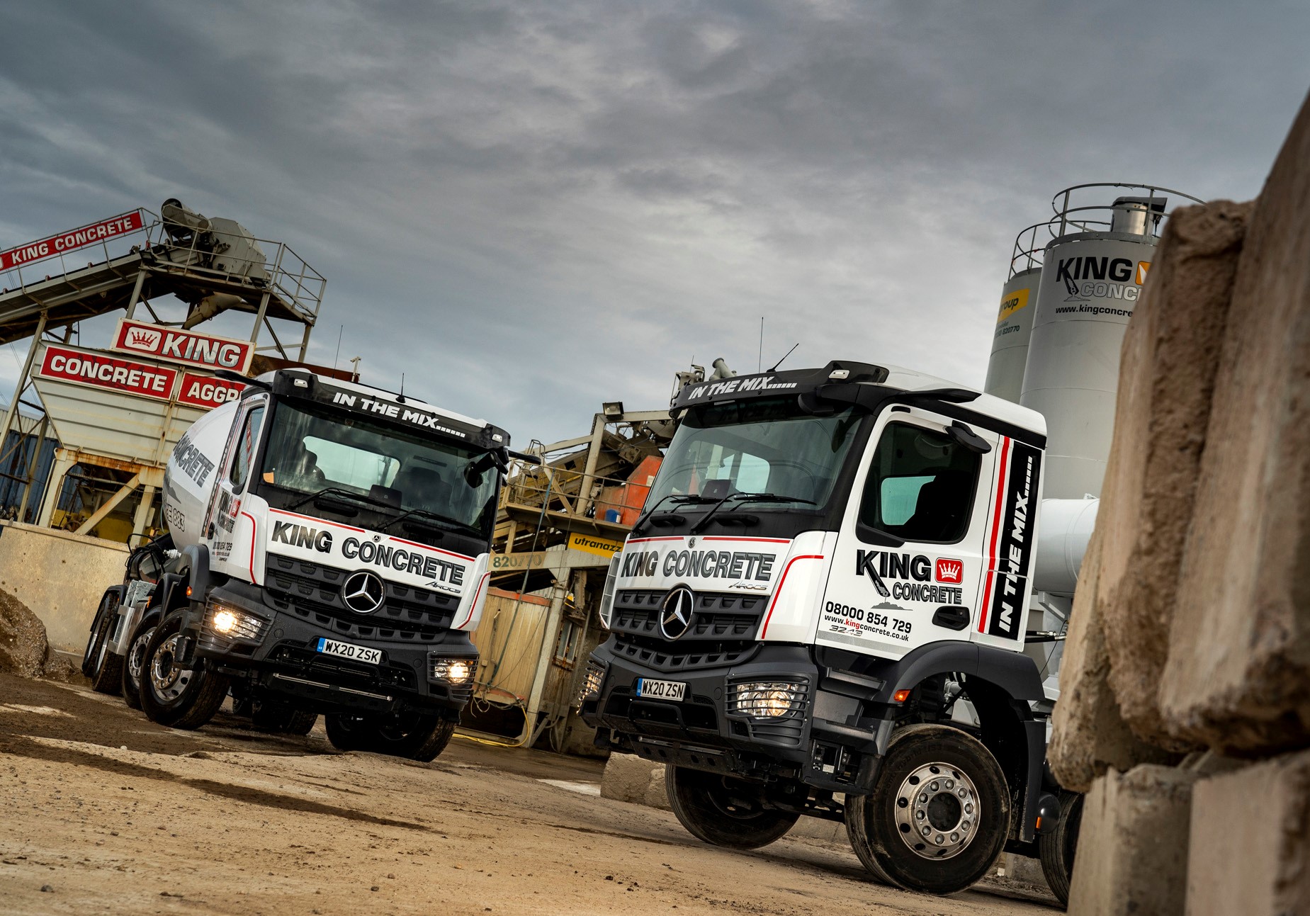 King Concrete bangs the drum for Rygor’s prebuilt MercedesBenz Arocs truck mixers