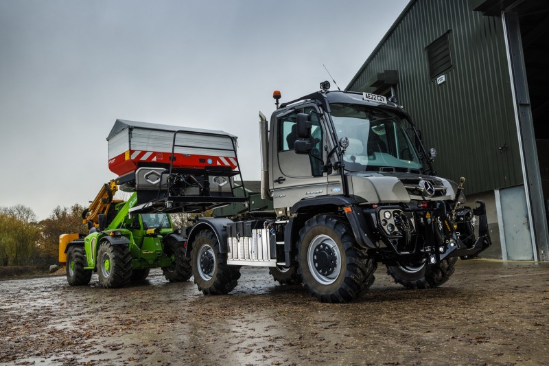Home Farm (Charlton) Estates’ MercedesBenz Unimog steers straight and