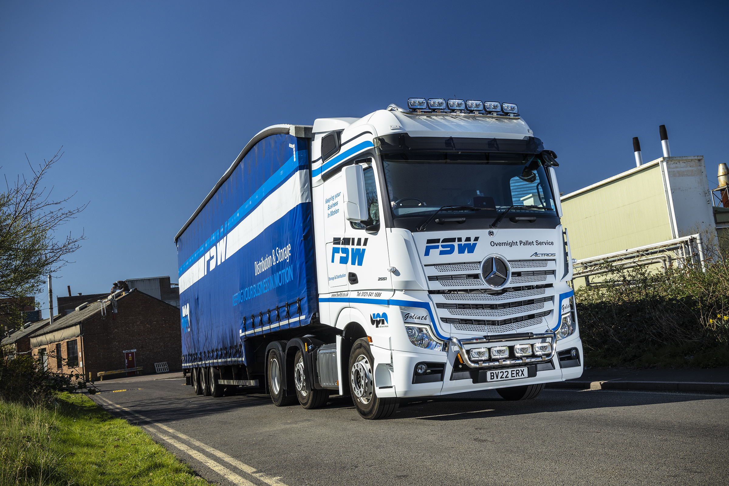 FSW recalls a century-long heritage with three new Actros from Midlands ...