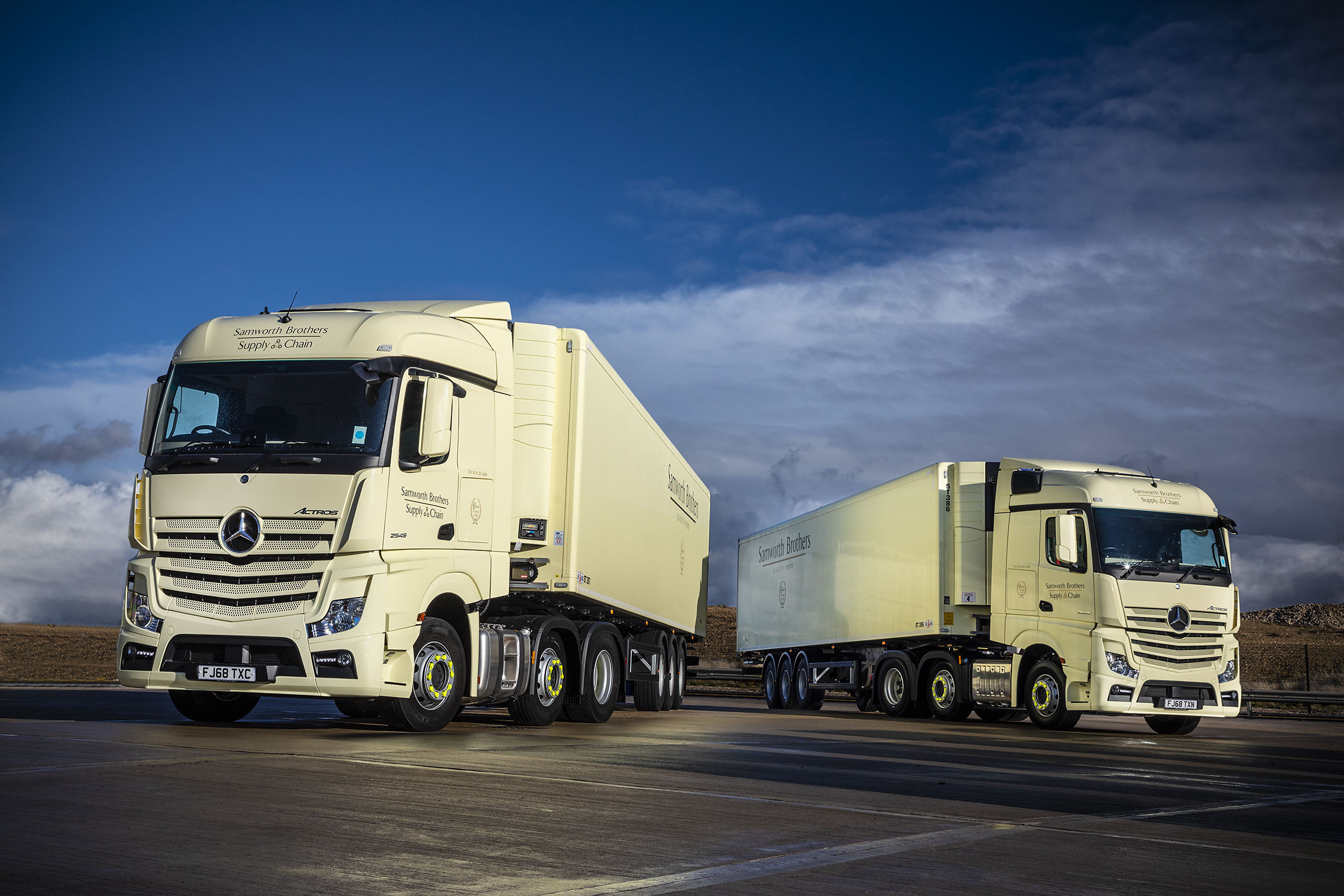 Samworth Brothers enters 2019 with breakthrough fleet of 18 Mercedes ...
