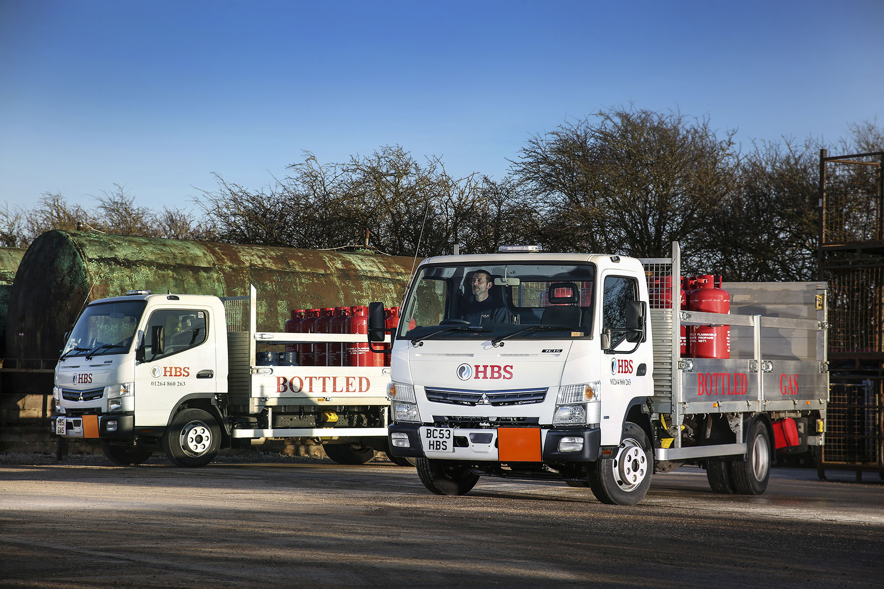 Robust, reliable FUSO Canter has more than enough ‘bottle’ for HBS Fuels