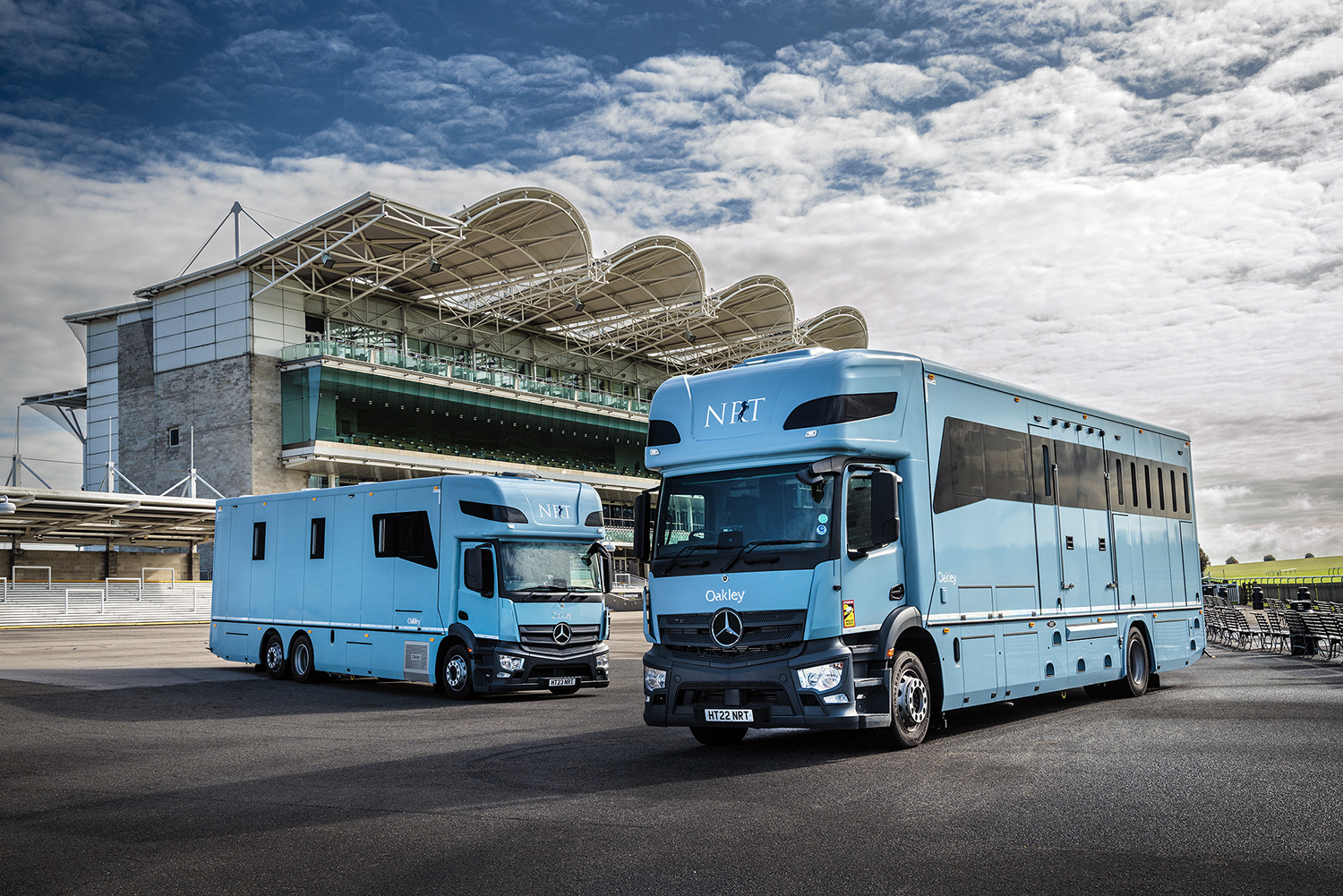 NRT races ahead of the field with new Actros horse transporters
