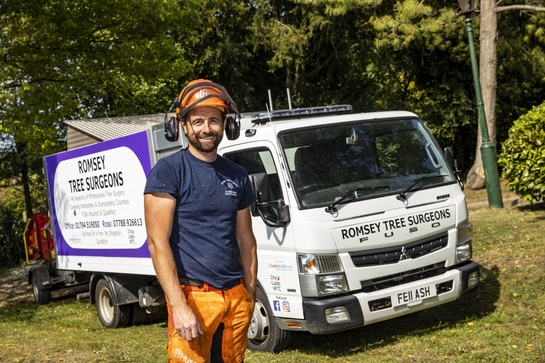 Tree specialist’s new FUSO Canter puts the competition in the shade