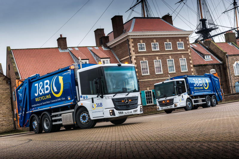 J&B Recycling futureproofs its fleet with ‘safety first’ MercedesBenz