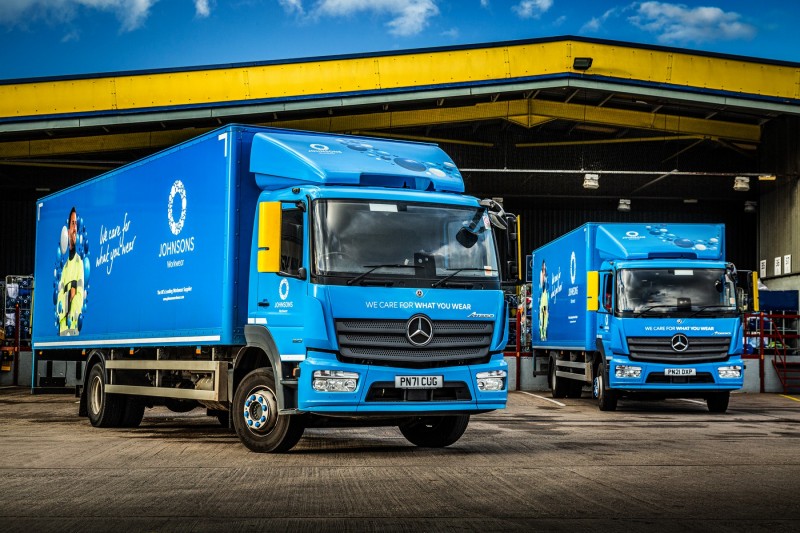 Johnsons Workwear freshens up its fleet with another 60 MercedesBenz