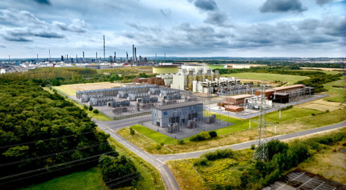 CGI image of proposed Humber H2ub Green project site Uniper