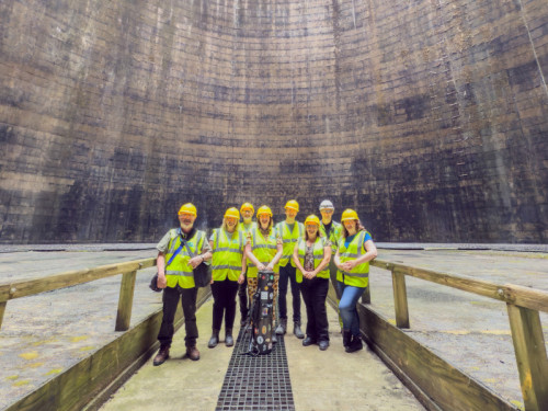 Music project team. Credit: Pat Brundell