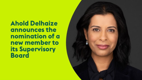 Ahold Delhaize announces the nomination of a new member to its Supervisory Board