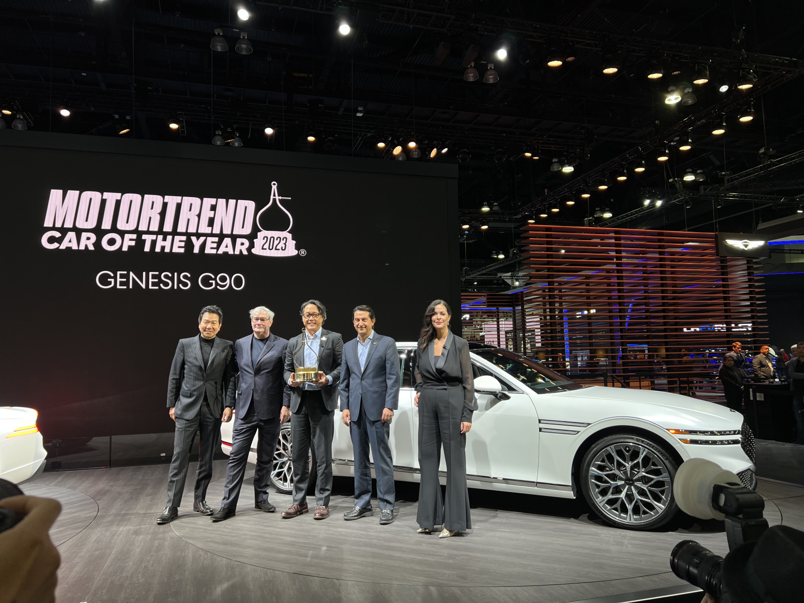 Genesis G90 Named 2023 Motortrend Car Of The Year