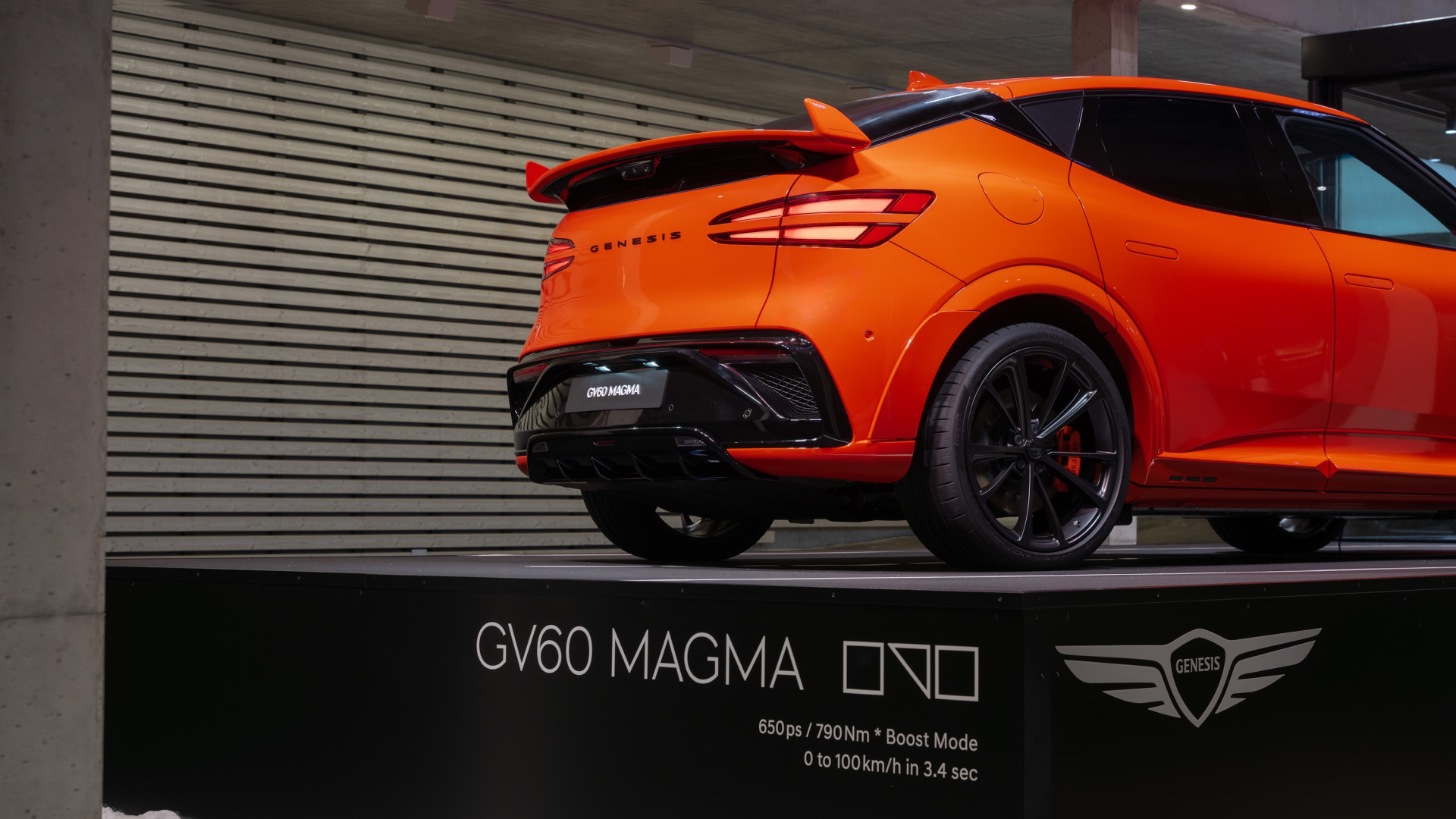 GENESIS SHOWCASES MAGMA DNA IN DAVOS WITH GV60 MAGMA AND GMR-001