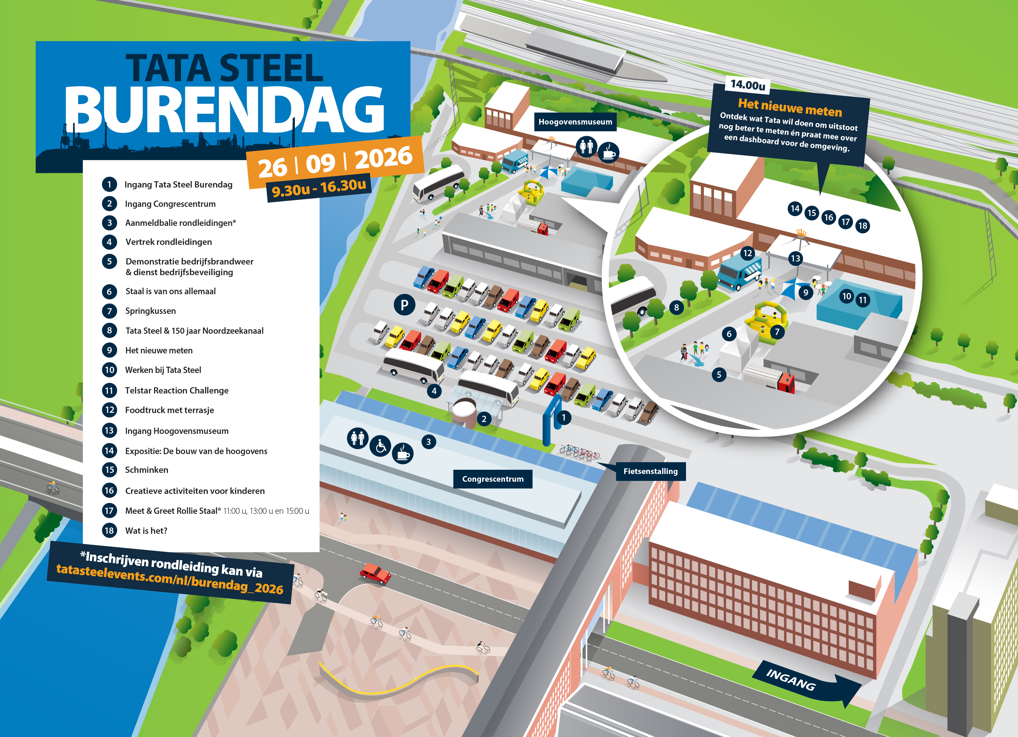 Burendag 2026 plattegrond