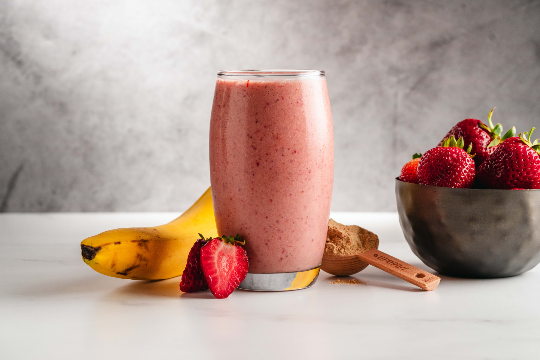Erdbeer-Banane-Brise – nahrhafter Smoothie