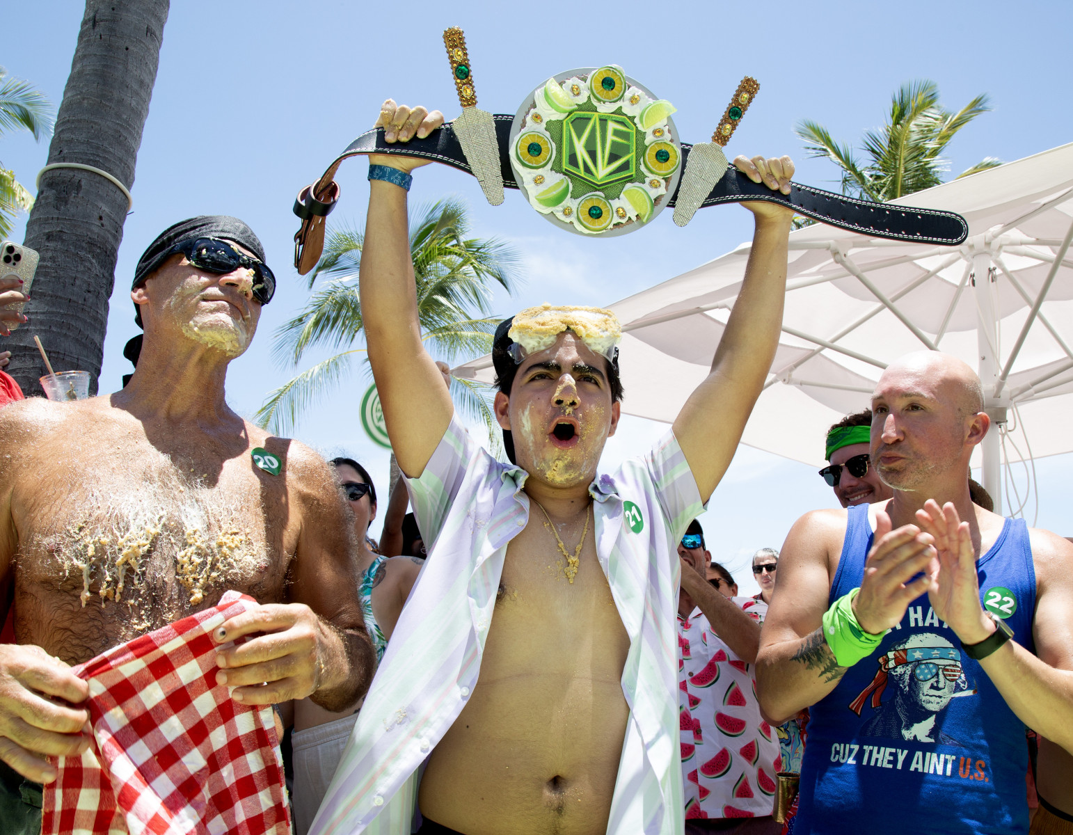 Key Lime Pie Eating Contest Highlights July 4 in Key West Keys Video