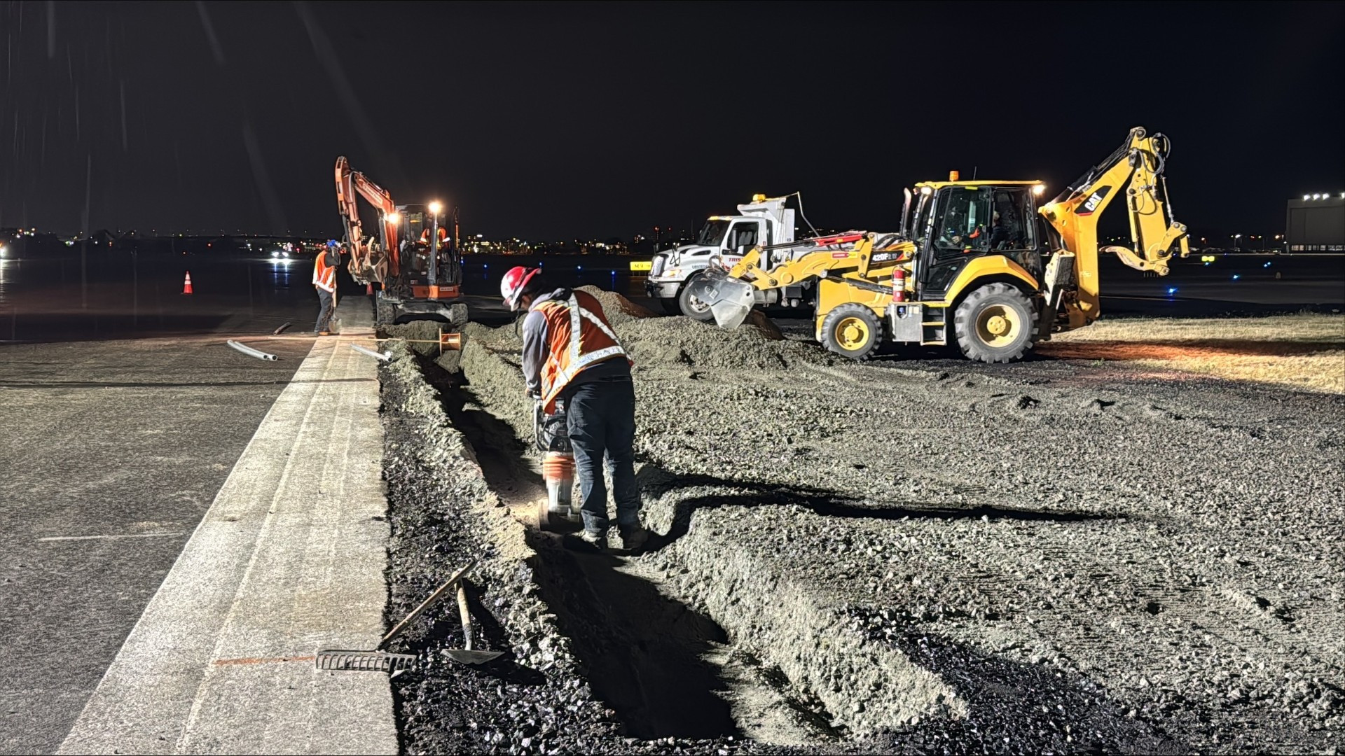 Subdrainage work