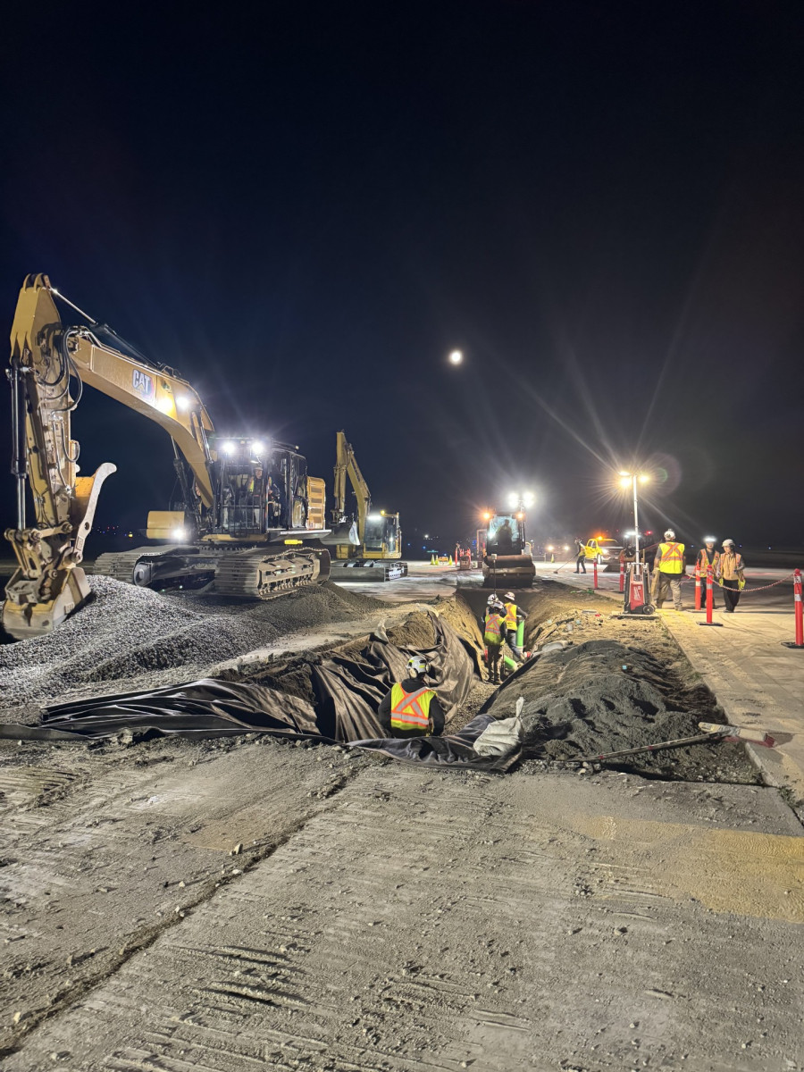 North Runway Subdrainage