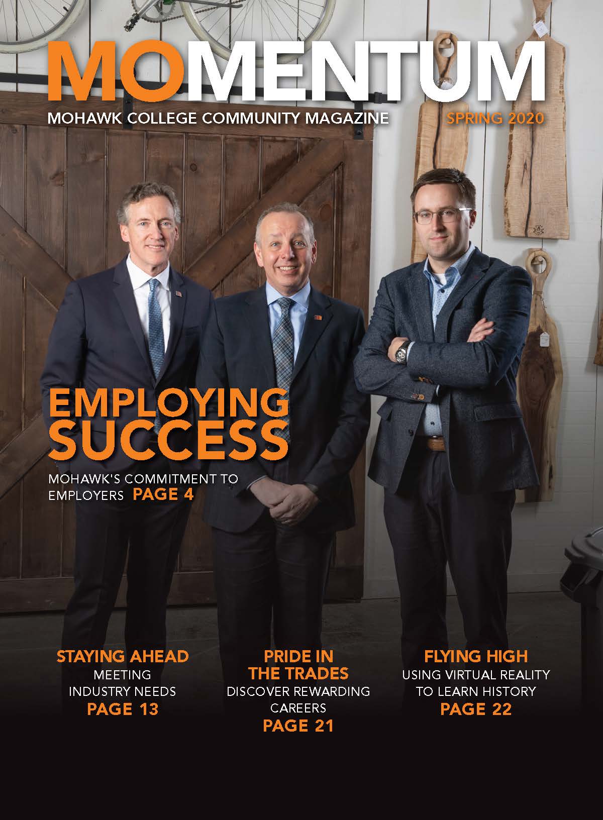 Momentum Spring 2020 Cover