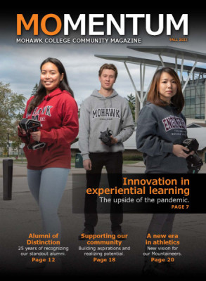 Fall 2021 Momentum - Cover
