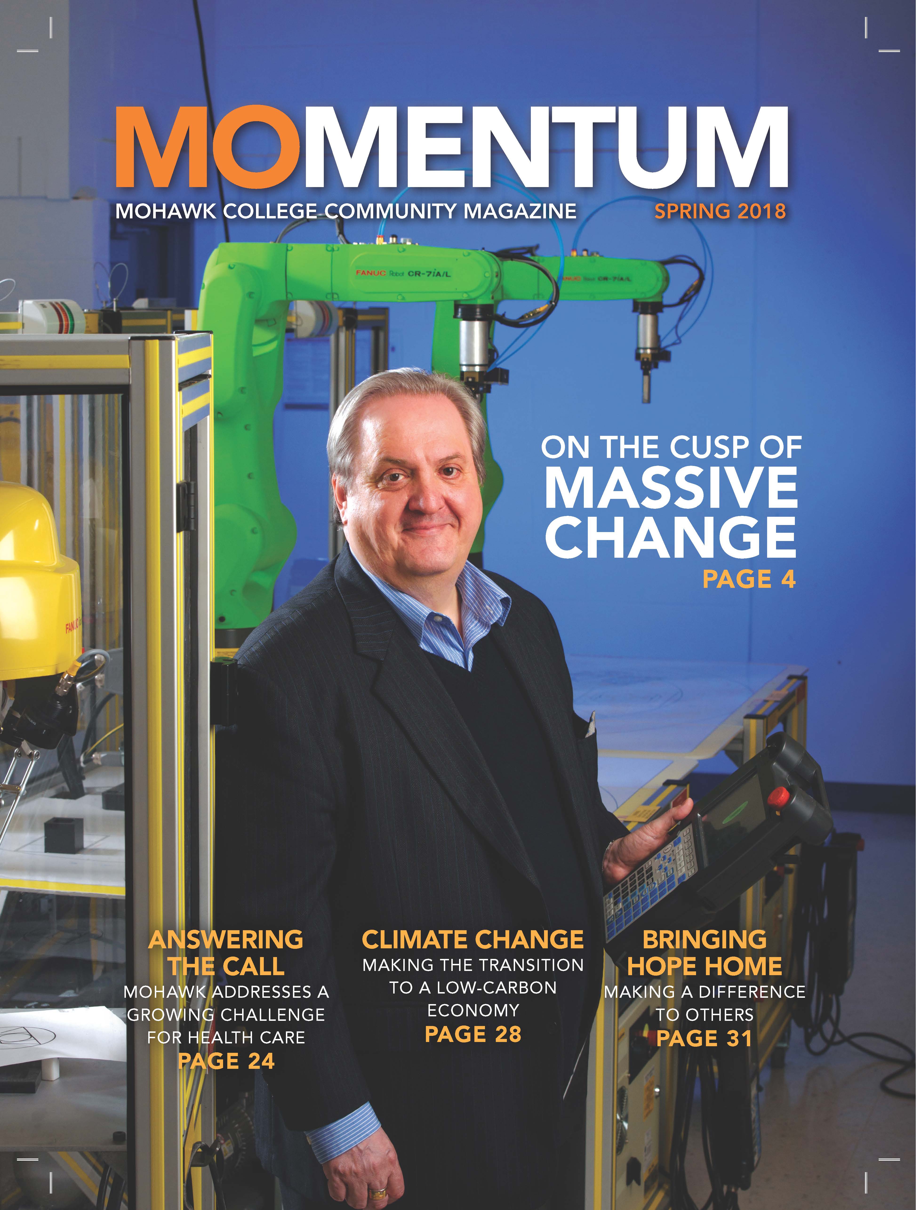 Momentum Spring 2018 Cover