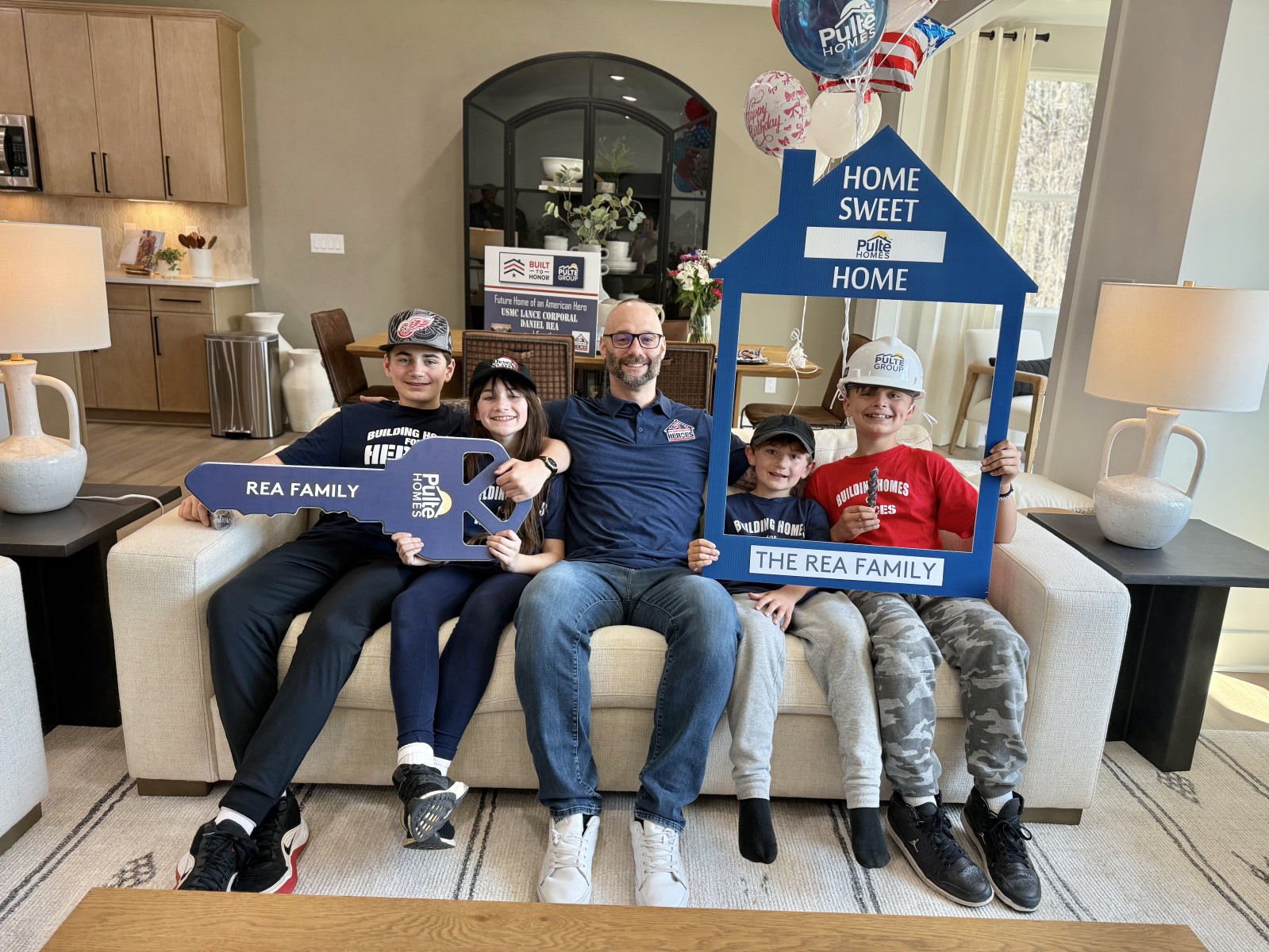 “This Is Your House”: Michigan Division Surprises Marine Corps Veteran With New Home