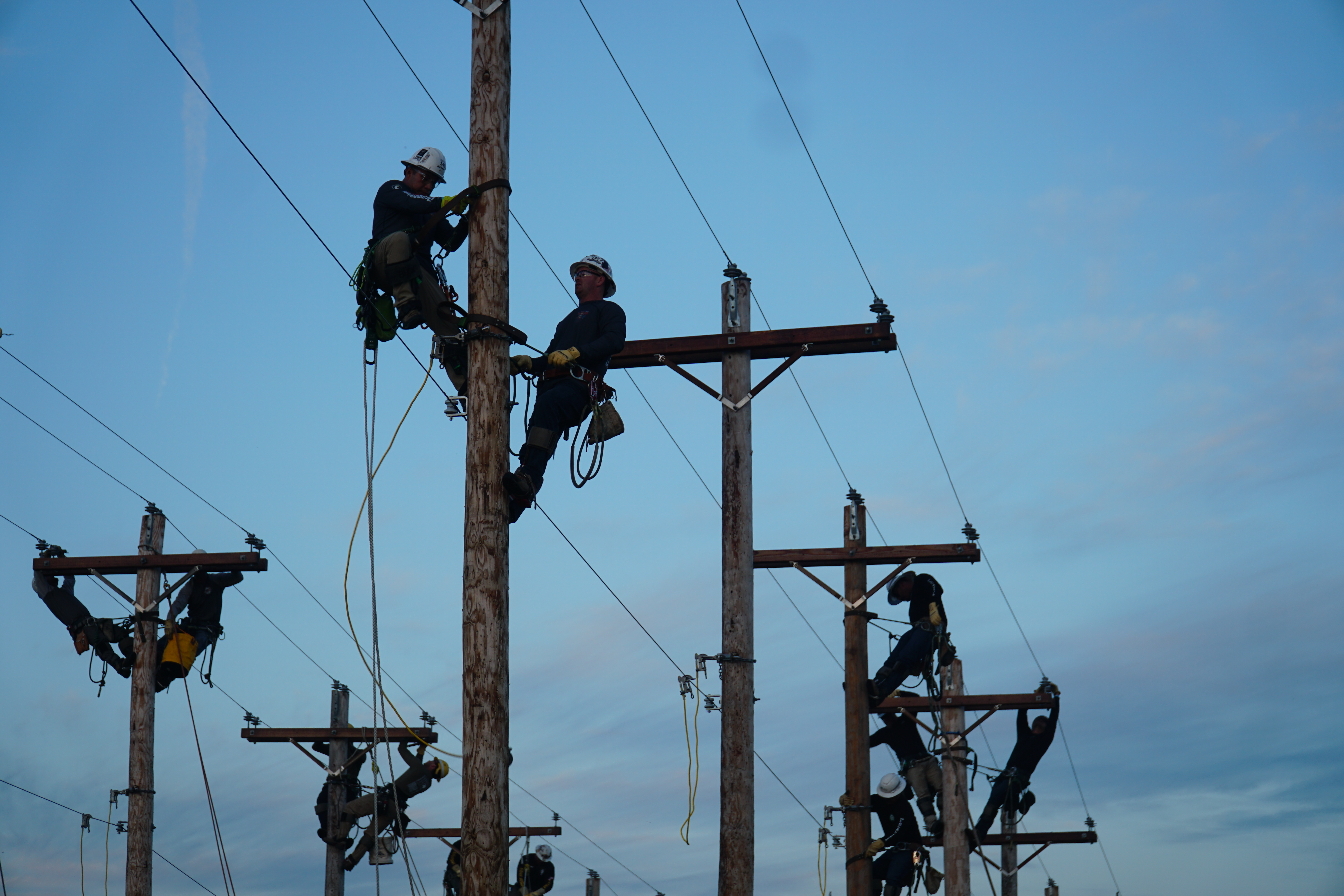 Line Workers Riding Wire Highlights From the 41st International Lineman’s Rodeo
