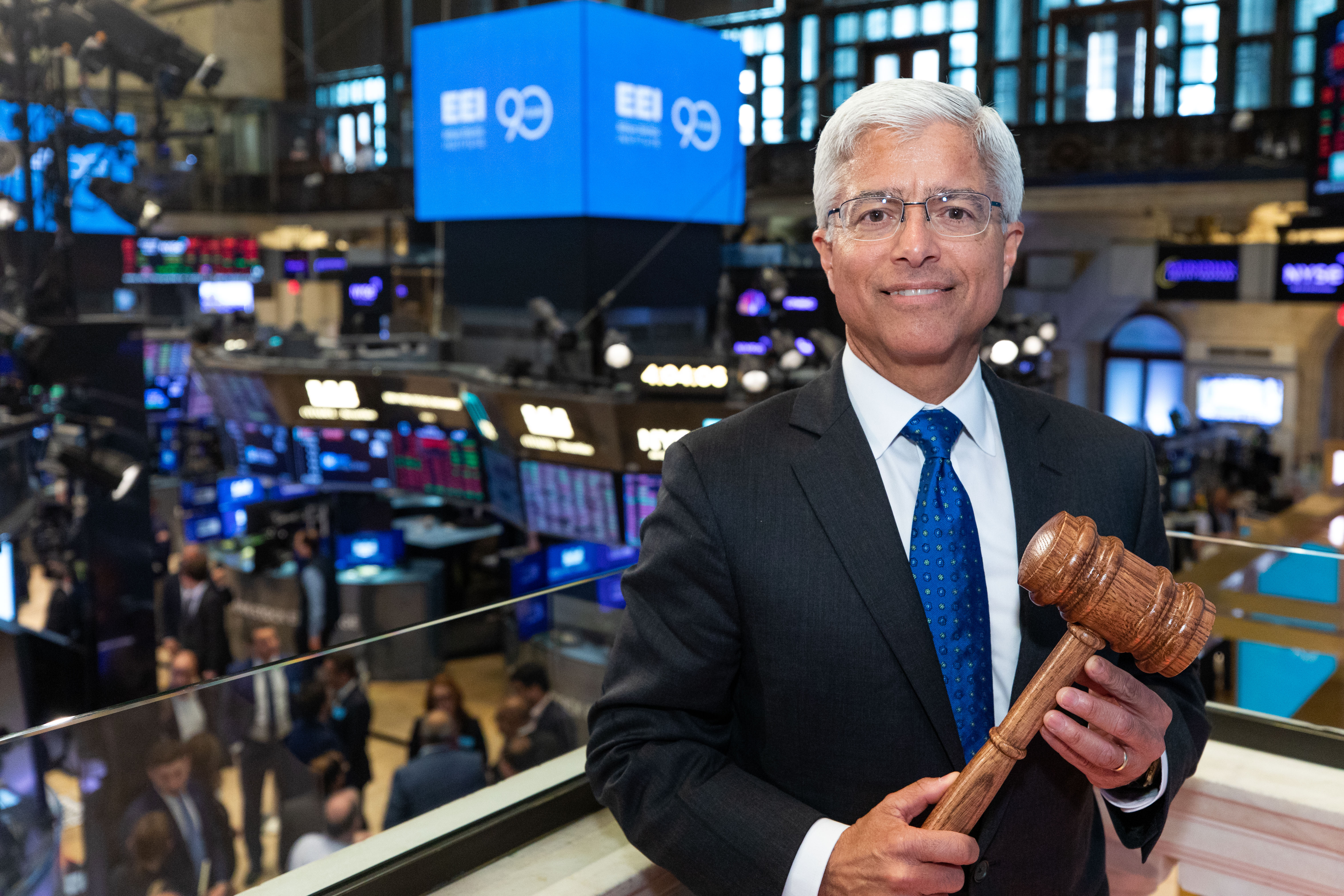 EEI Chair Pedro J. Pizarro, president and CEO of Edison International, attends EEI's annual Wall Street Briefing.