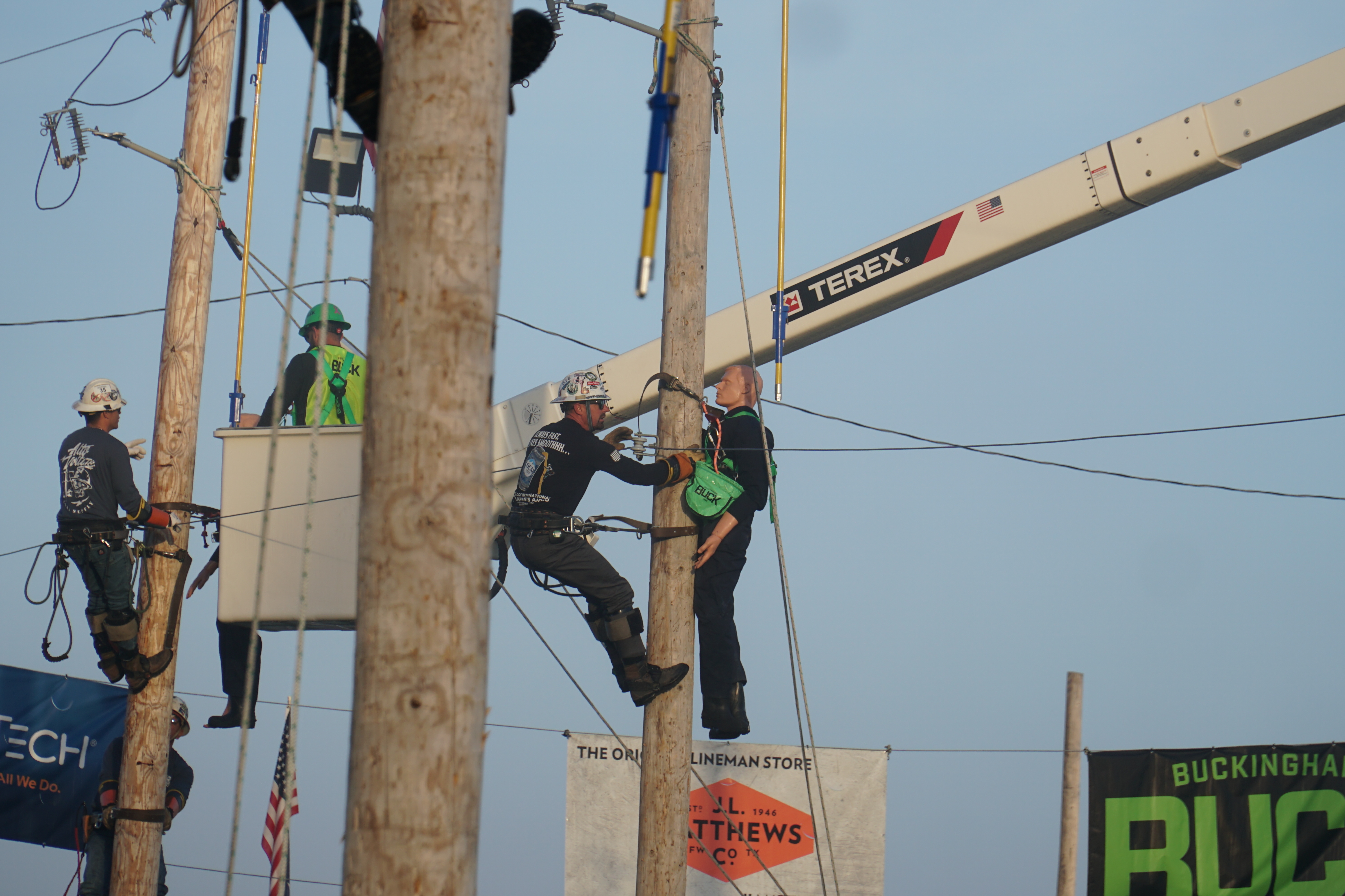 Line Workers Riding Wire Highlights From the 41st International Lineman’s Rodeo
