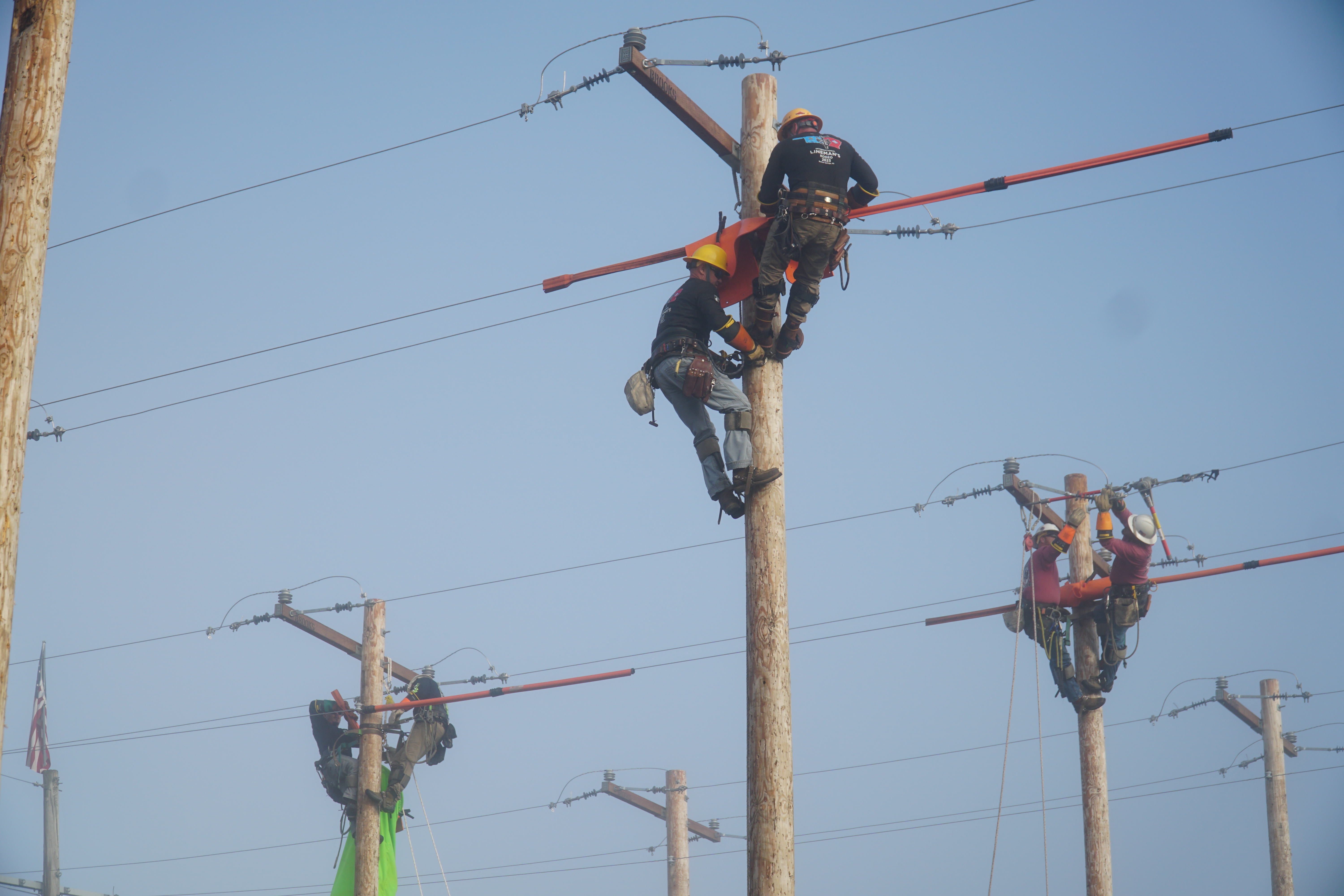Line Workers Riding Wire Highlights From the 41st International Lineman’s Rodeo