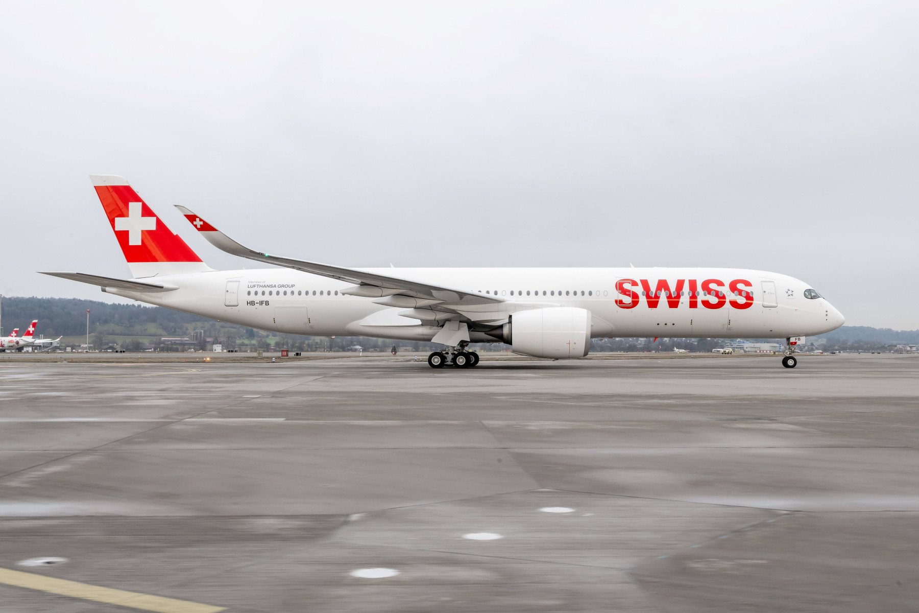 SWISS takes delivery of its second Airbus A350